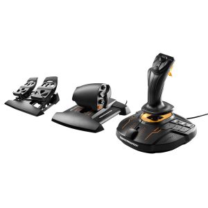 Thrustmaster T.16000M FCS Flight Pack – Joystick, TWCS Throttle & Rudder Pedals for PC Flight Simulation