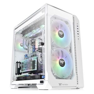 Thermaltake View 51 Tempered Glass ARGB Edition Snow Chassis – Premium PC Case