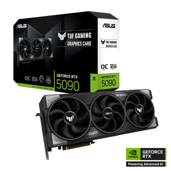 ASUS TUF Gaming GeForce RTX 5090 OC 32GB GDDR7 | Rugged Triple‑Fan Cooling, DLSS 4, Ray Tracing, PCIe 5.0 - Image 4