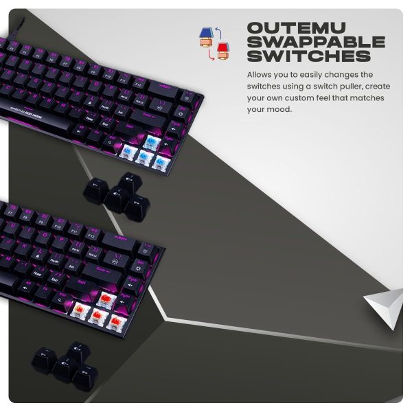 Cosmic Byte Artemis 68 Key RGB Mechanical Keyboard - Image 2
