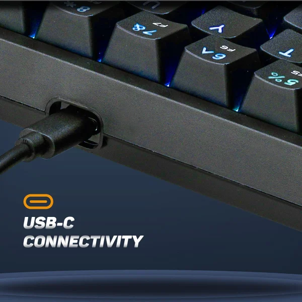 Cosmic Byte Astra RGB CB-GK-33 Mechanical Keyboard ( Wired & Bluetooth ) - Image 6