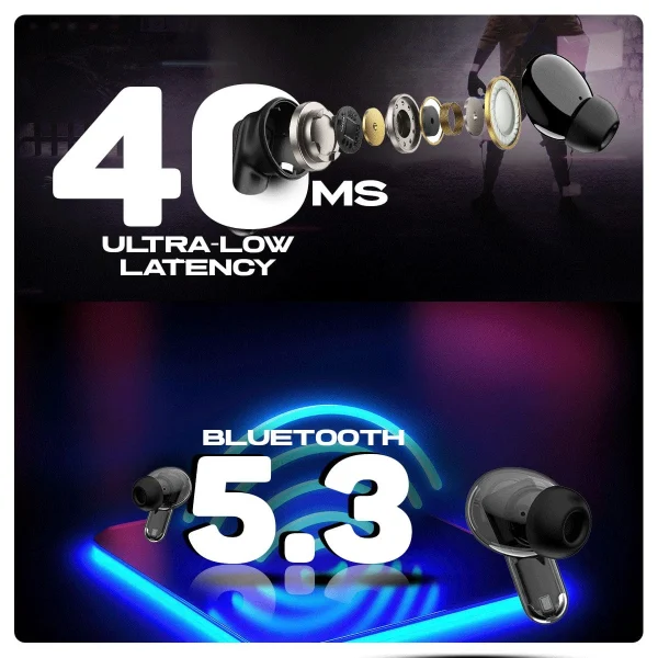 Cosmic Byte CosmoBuds X220 Compact True Wireless Earbuds (TWS) Black - Image 2