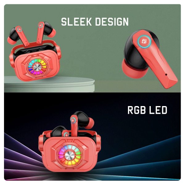 Cosmic Byte Cosmobuds X50 TWS Gaming Earbuds Bluetooth 5.3, Dual Mode Music & Gaming - Image 3