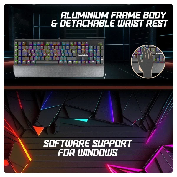 Cosmic Byte CB‑GK‑24 Equinox Alturas RGB Mechanical Keyboard - Image 5