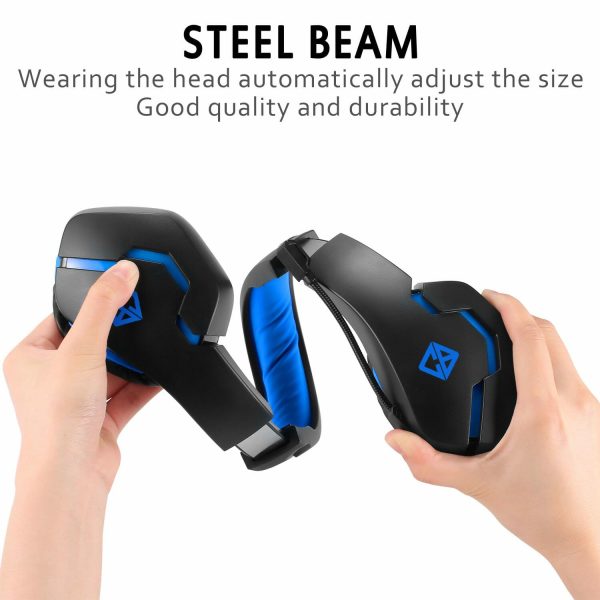 Cosmic Byte Stardust Gaming Headphone With 3.5 mm Jack for PC, PS4, Mobiles, Tablets (Blue) - Image 4
