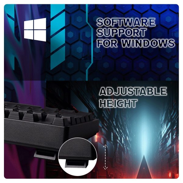 Cosmic Byte Trinity Wired Optical Keyboard CB-GK-38 – Hot-Swappable, TKL, RGB, 100M Key Life - Image 6