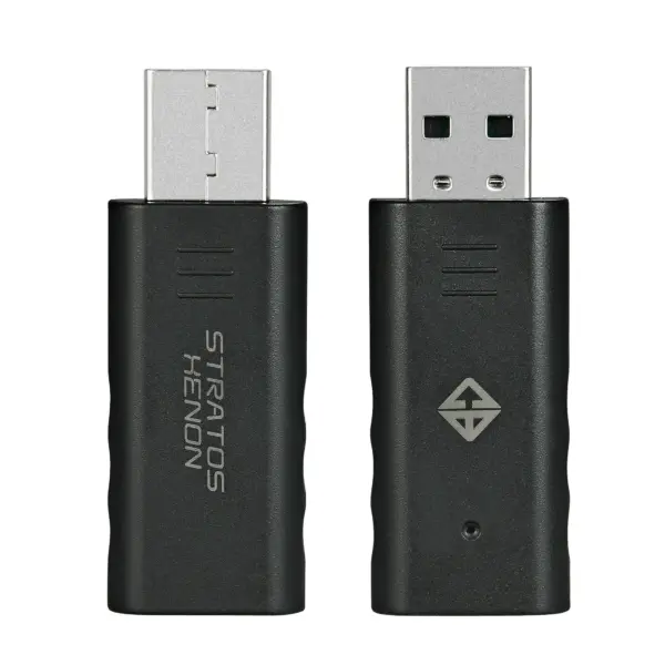 Cosmic Byte Gamepad Dongle for PC – Compatible with Stratos, Xenon & Quantum Gamepads (Black)