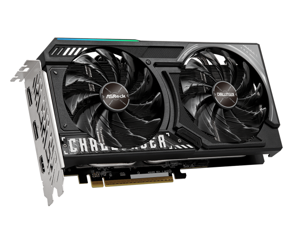 ASRock Radeon RX 9060 XT Challenger OC 16 GB GDDR6 Dual‑Fan | 3290 MHz Boost 9060xt - Image 4