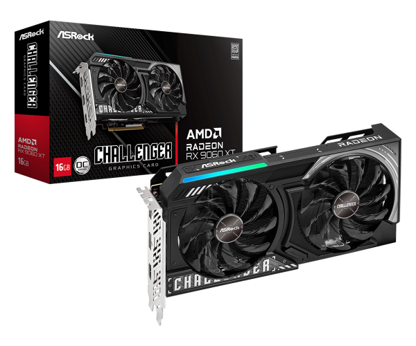 AsRock AMD Radeon RX 9060 XT Challenger 16GB OC