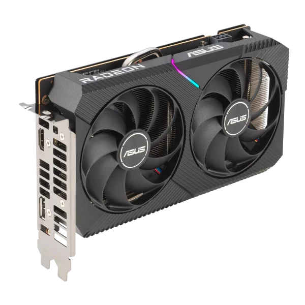 ASUS Dual Radeon RX 6500 XT OC Edition 4 GB GDDR6 Dual‑Fan | Up to 2820 MHz Boost - Image 4