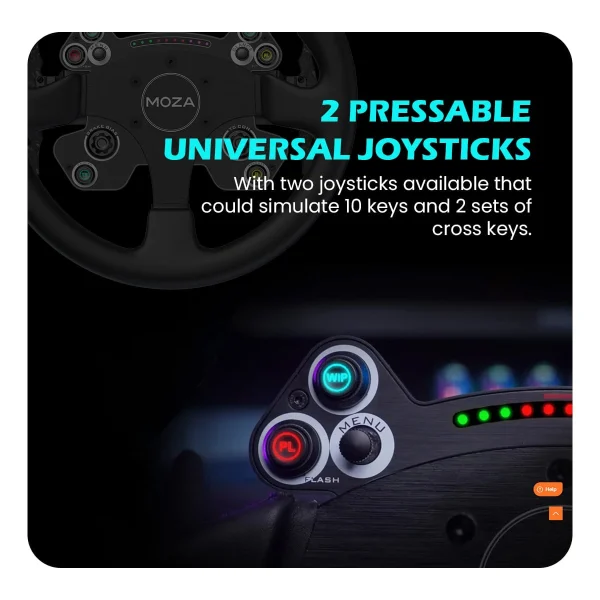 Cosmic Byte Moza CS V2P Steering Wheel - Image 3