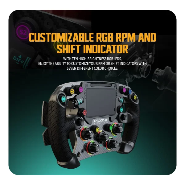 Cosmic Byte Moza FSR Formula Steering Wheel - Image 2
