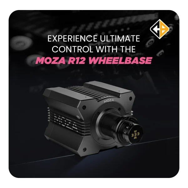 Cosmic Byte Moza R5 Racing Bundle for PC, R5 Wheelbase, ES Steering Wheel, SR-P Lite Pedals, Table Clamp - Image 11