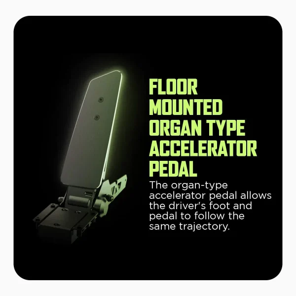 Cosmic Byte Moza SR-P Pedals (Throttle + Brake Pedal) No Clutch- Sold Separately - Image 2