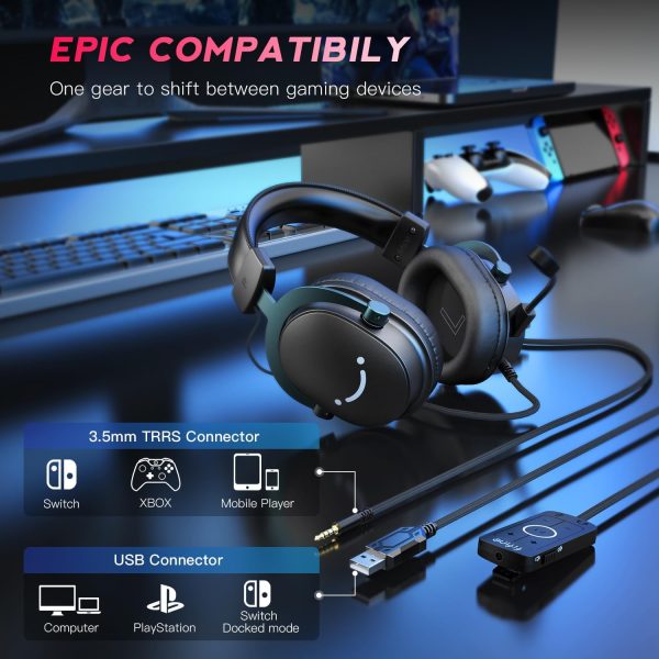 FIFINE AmpliGame AM6 Condenser Mic with Game/Chat Mix, Noise Suppression, Monitoring, I/O Level & RGB Controls - Image 3