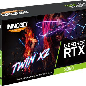 INNO3D GeForce RTX 3050 6GB Twin X2 Graphics Card