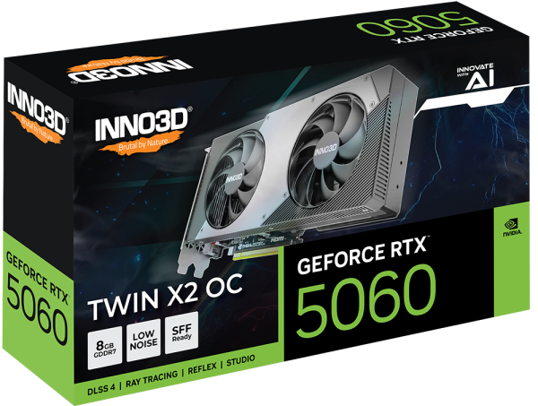 INNO3D GeForce RTX 5060 Twin X2 OC