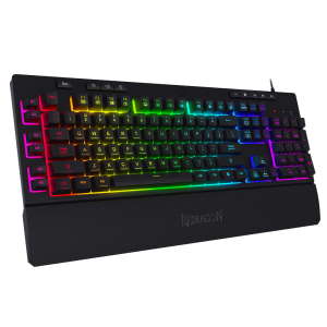 Shiva K512-Wired Membrane Keyboard Black