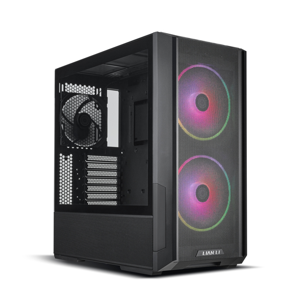 Lian Li Lancool 216 RGB Mid Tower Cabinet With Tempered Glass Side Panel (Black)