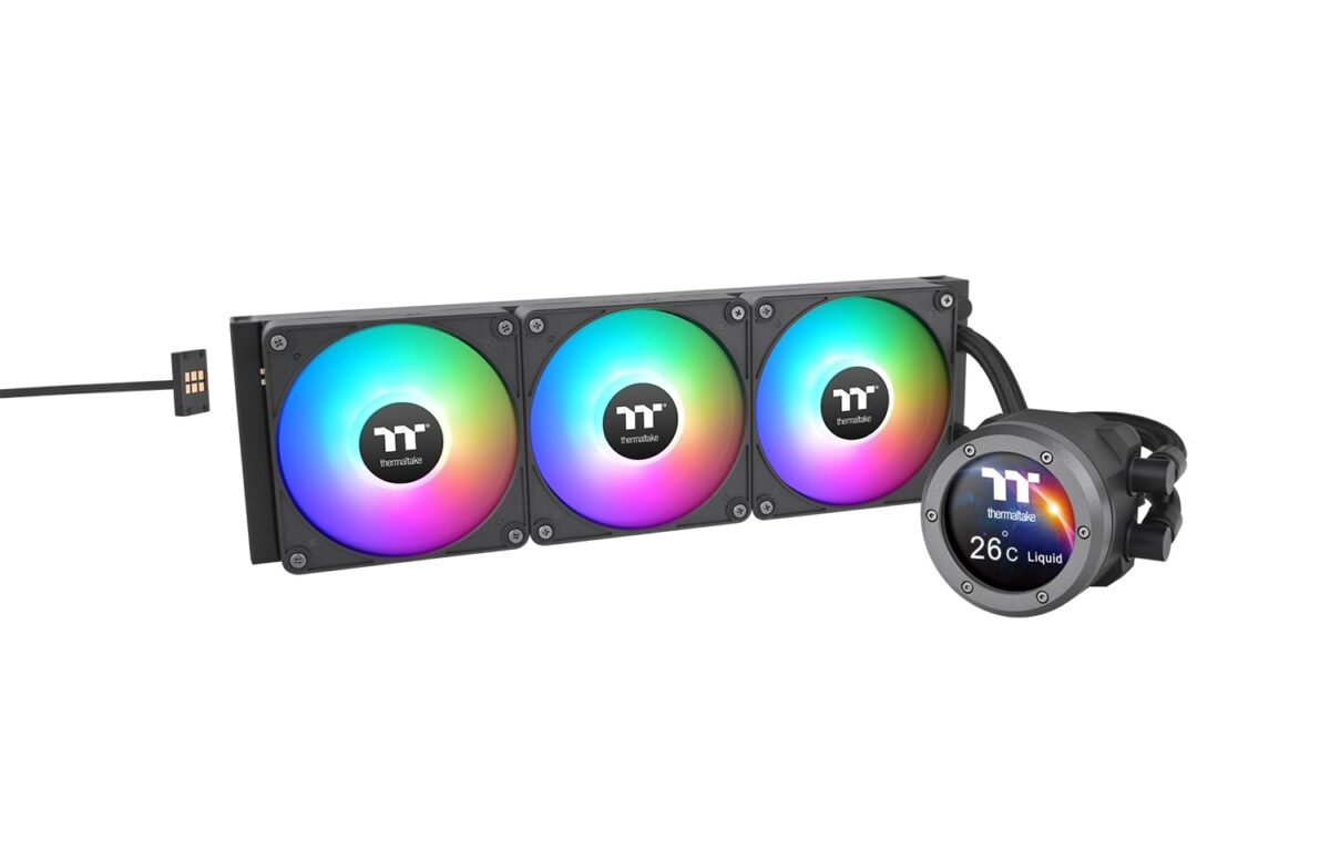 Thermaltake Th360 V2 Ultra Ex Argb Sync Liquid Cpu Cooler Black - Image 1
