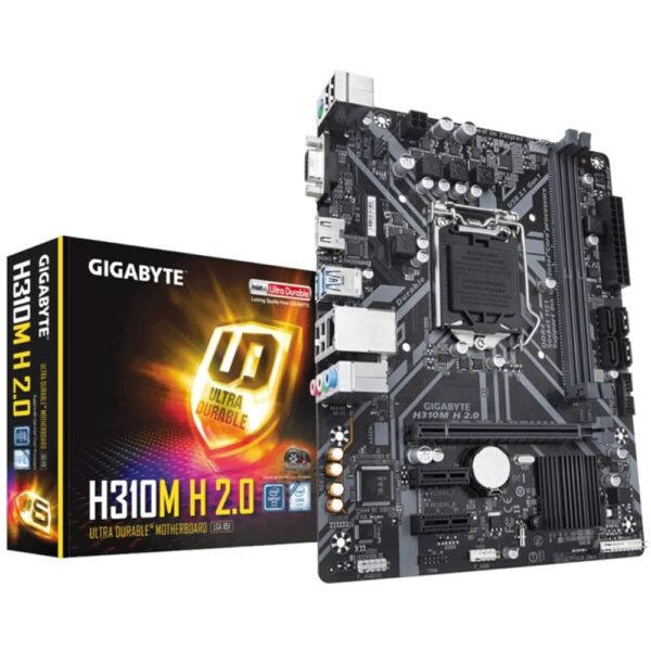 Gigabyte H310M H 2.0 Intel H310 LGA 1151 Micro ATX Motherboard