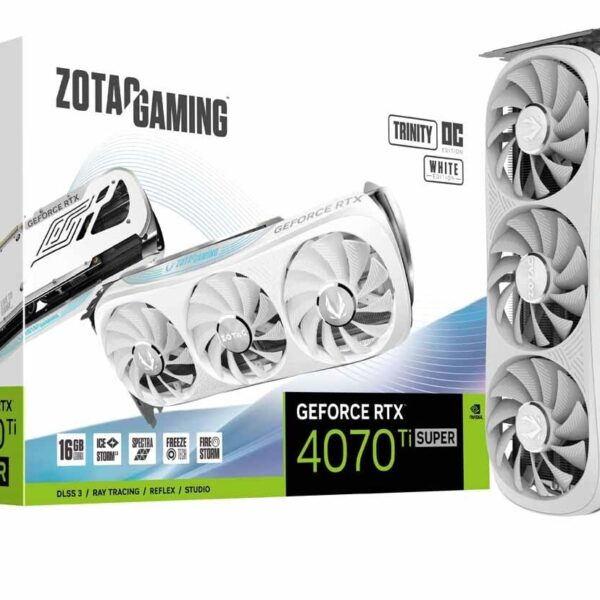 Zotac RTX 4070 Ti Super Trinity GDDR6X White