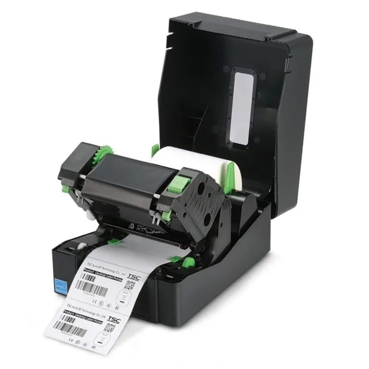 TSC TE244 Desktop Thermal Transfer Barcode Printer with USB Connectivity 203 DPI Bar Code Label Printer, Black - Image 2