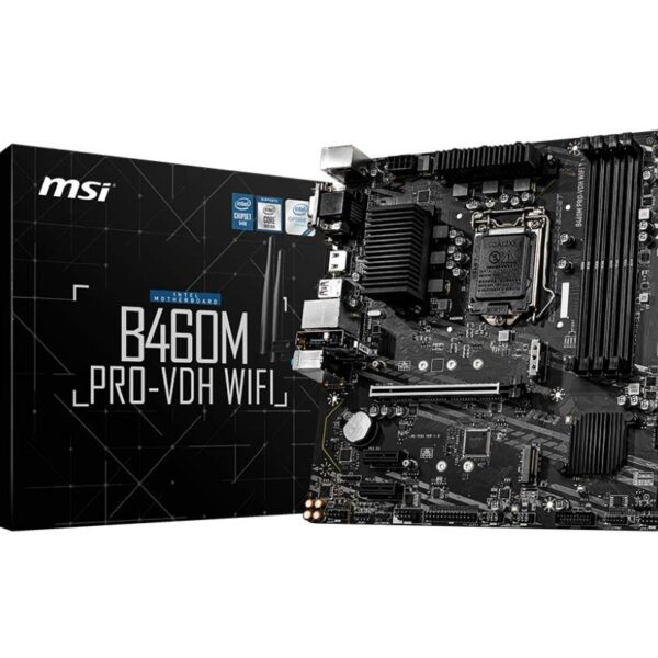 MSI B460M Pro-VDH Wifi LGA 1200 mATX Motherboard