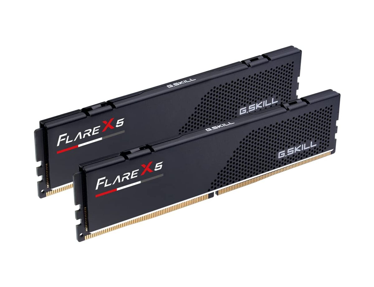 G.Skill Flare X5 32Gb (16Gbx2) Ddr5 6000MHz Desktop Ram (Matte Black) (F5-6000J3636F16GX2-FX5) - Image 1