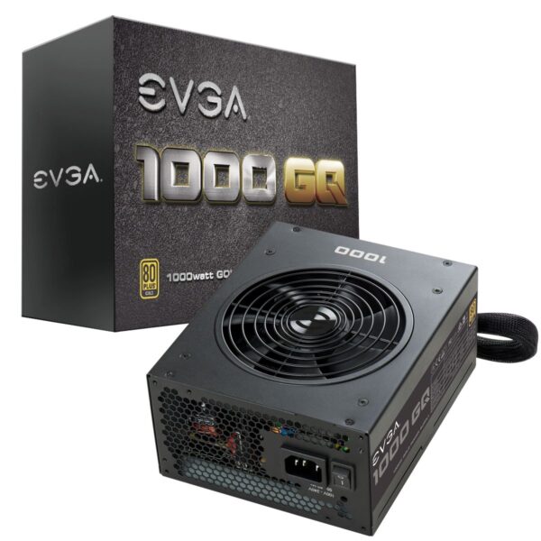 EVGA 1000 GQ 1000W 80+ Gold Semi Modular Power Supply 210-GQ-1000-V1