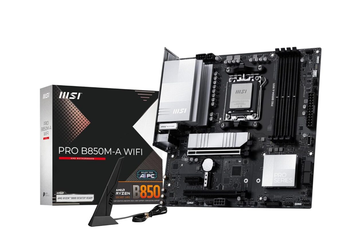 MSI PRO B850M-A WiFi Motherboard - Image 1