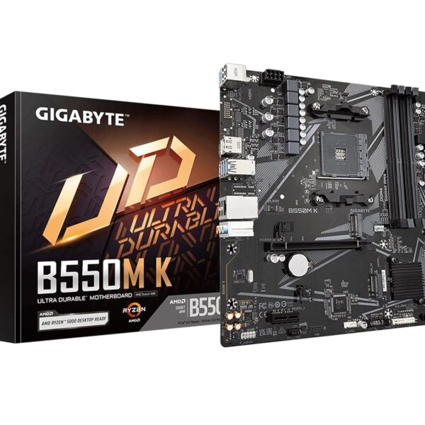 GIGABYTE Micro ATX B550M K DDR4 Motherboard