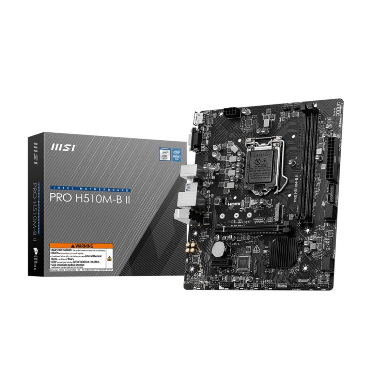 MSI Pro H510M-B II M-ATX Motherboard - Image 1