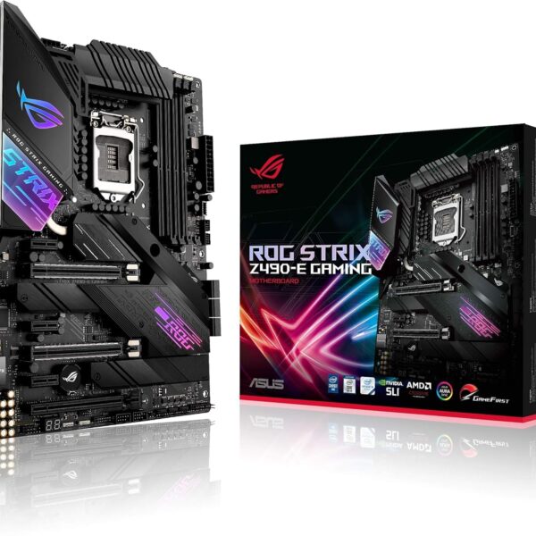 ASUS ROG Strix Z490-E Gaming LGA 1200Socket ATX Intel Z490 Chipset DDR4 Motherboard