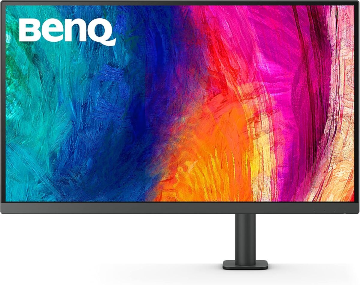 Benq Monitor PD3205UA 32" Ergo Arm IPS 4K  UHD sRGB HDR10 USB-C Designer,99% sRGB and Rec.709 color spaces, Hotkey Puck G2 & S/W - Image 1