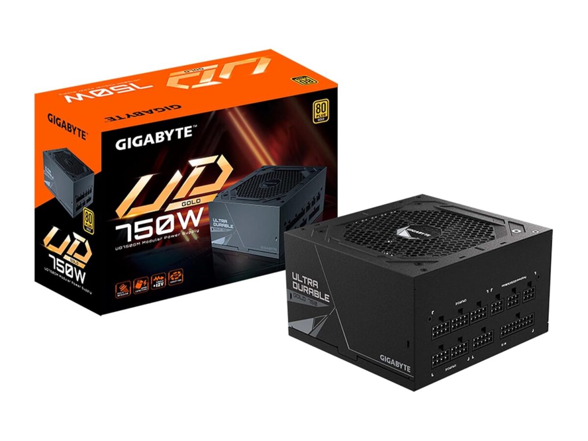 Gigabyte UD750GM 750W 80 PLUS Gold Modular ATX Power Supply - Image 1