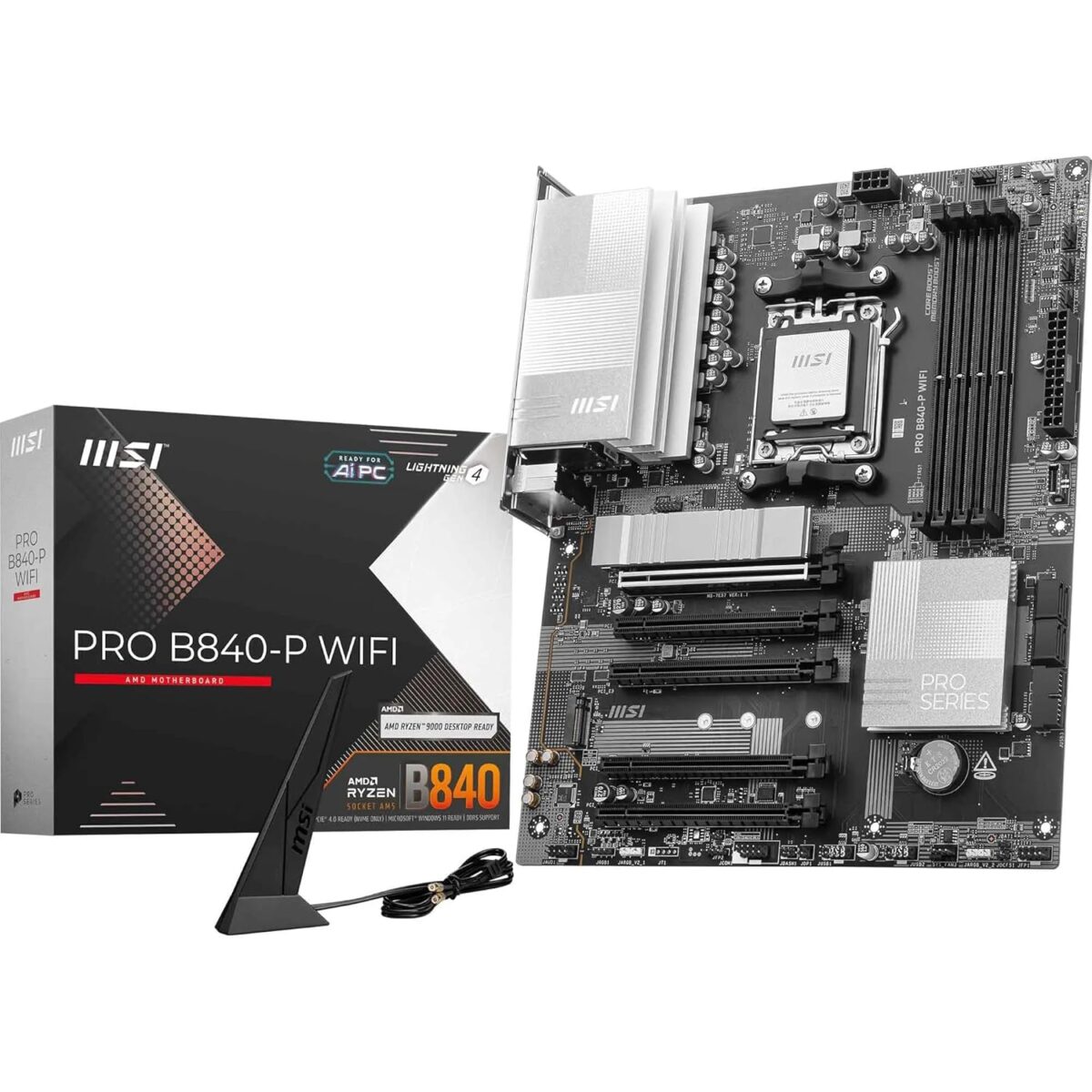 MSI PRO B840-P WIFI Motherboard - Image 1
