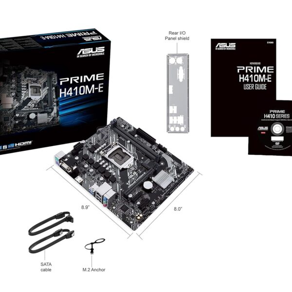 ASUS PRIME PRIME H410M-E LGA 1200 microATX Motherboard