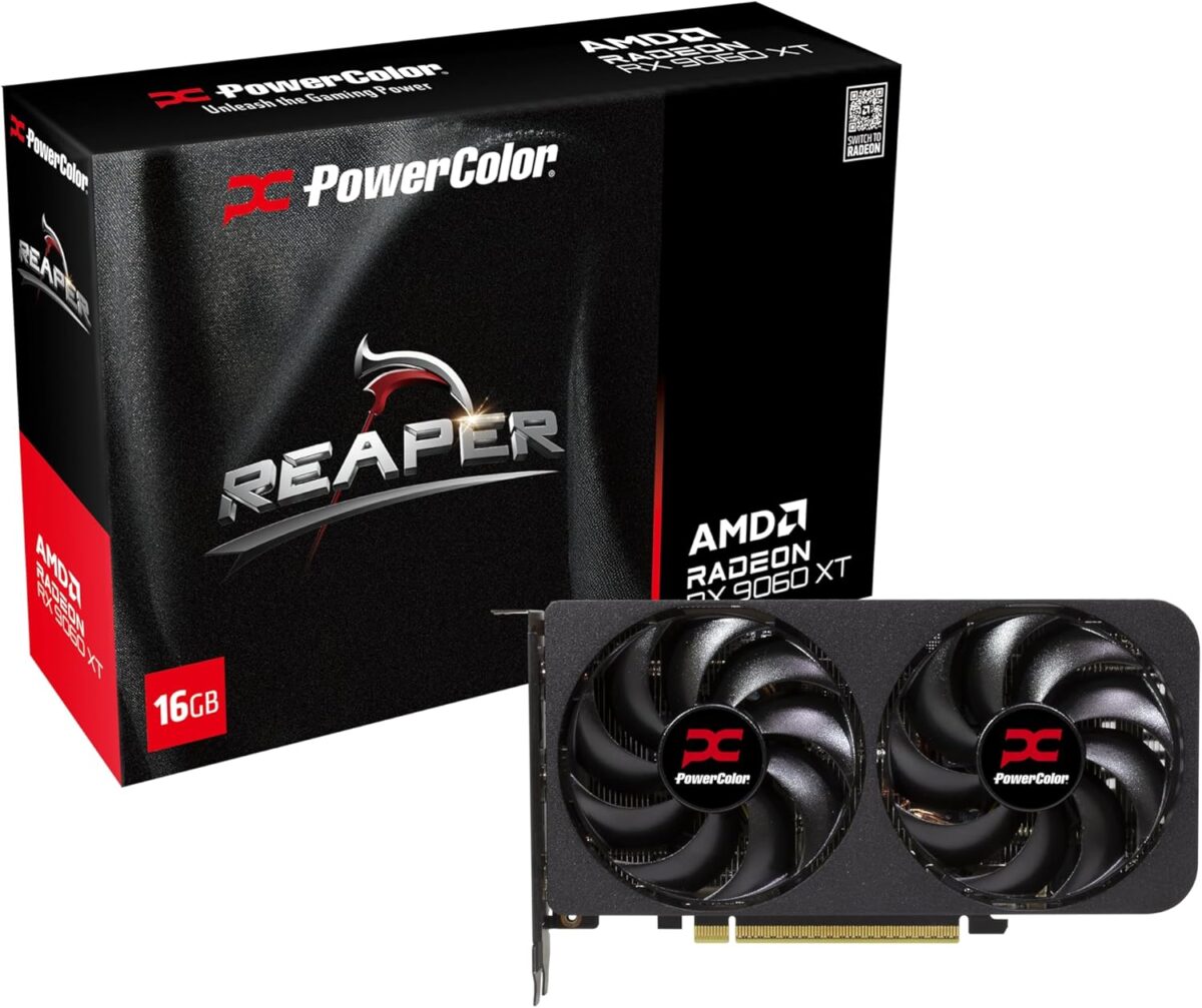 Powercolor Reaper Rx 9060 xt 16GB Graphics Card - Image 1