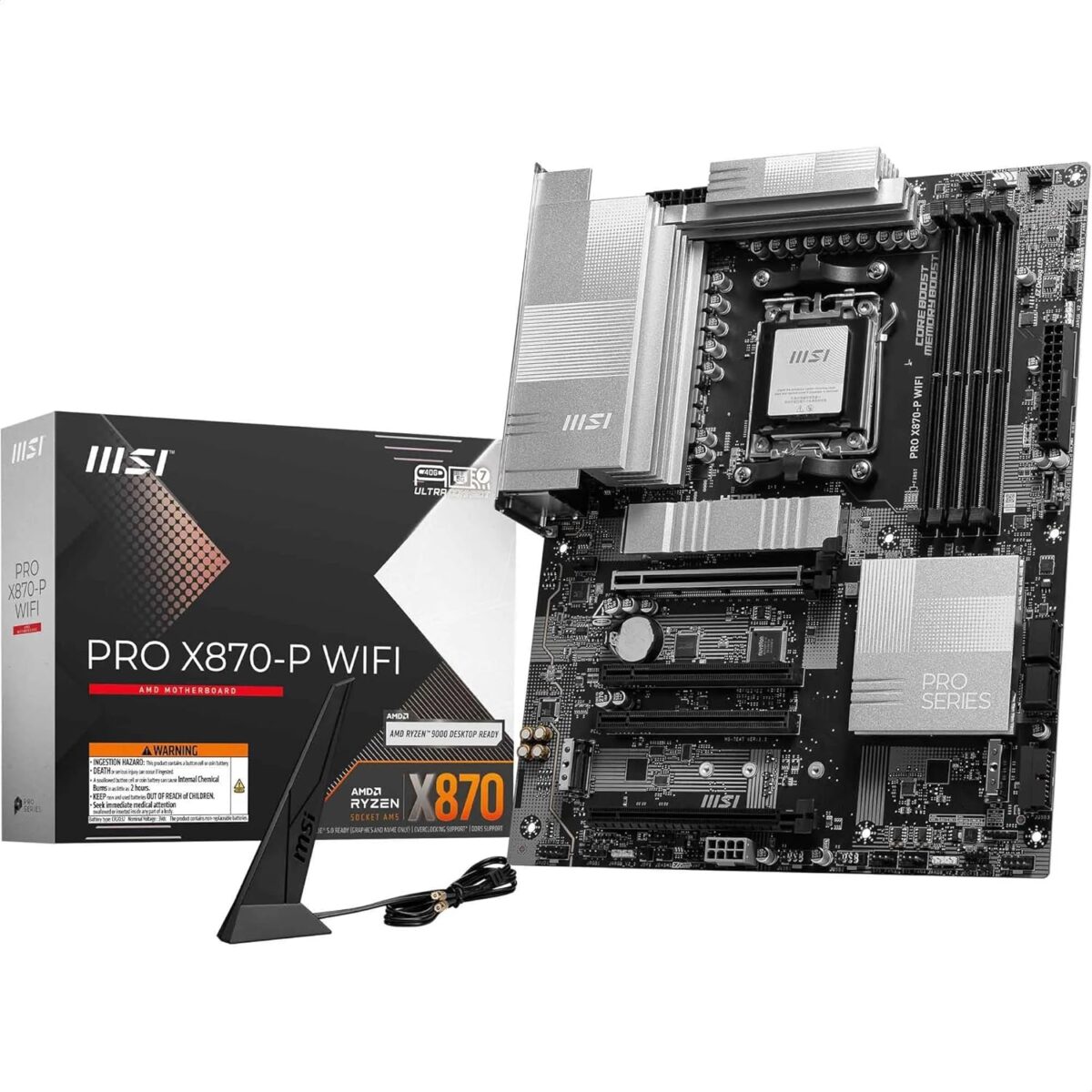 MSI PRO X870-P WiFi Gaming Motherboard - Image 1