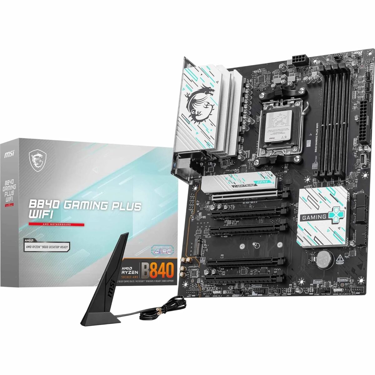 MSI B840 Gaming Plus WiFi Motherboard - Image 1
