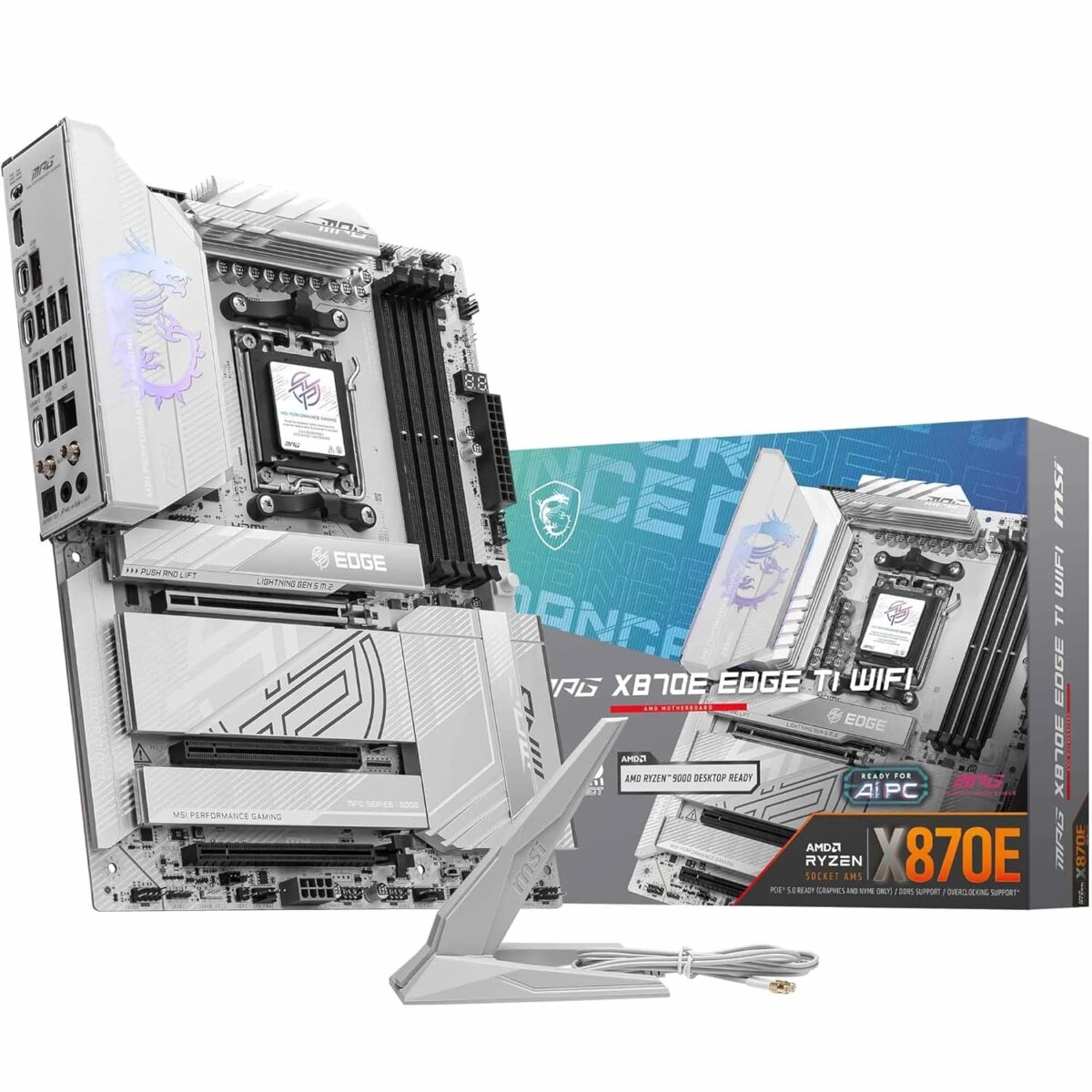 MSI MPG X870E Edge TI WiFi Motherboard - Image 1