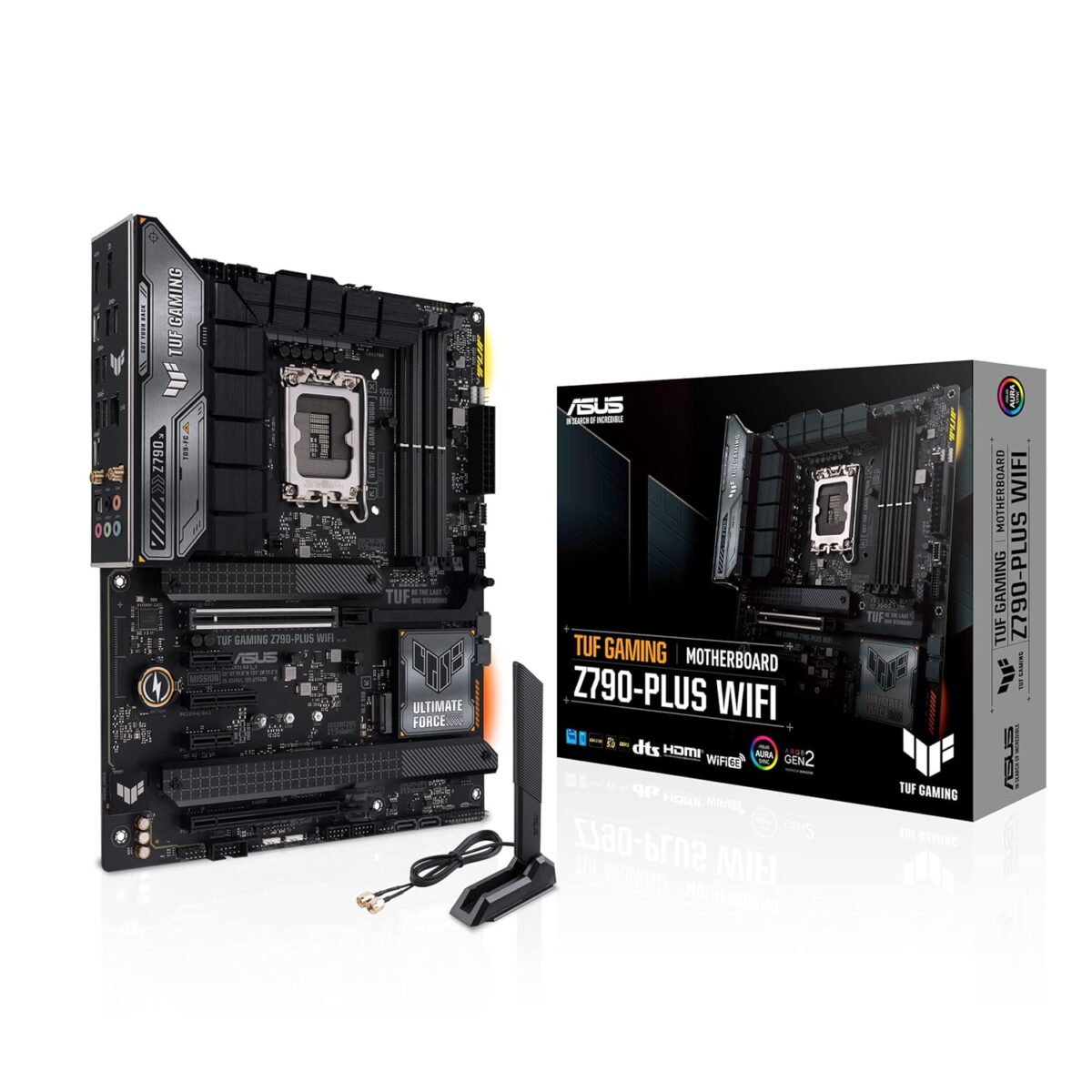 ASUS TUF Gaming Z790 Plus Wifi DDR4 Intel Motherboard - Image 1