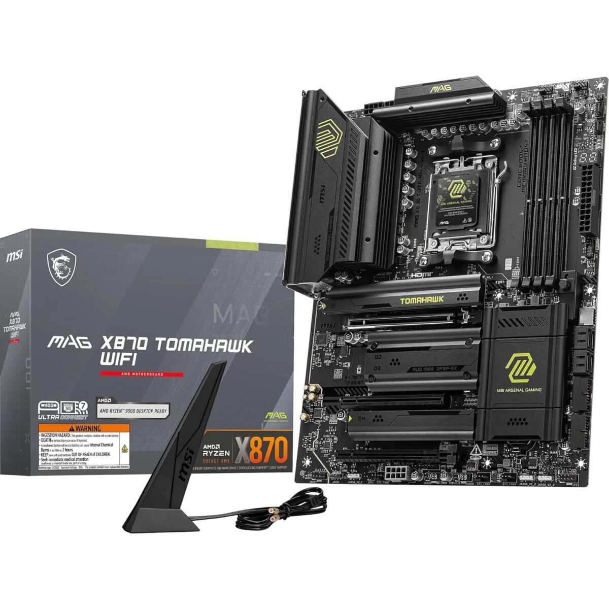 MSI MAG X870 Tomahawk WIFI ATX Motherboard - Image 1