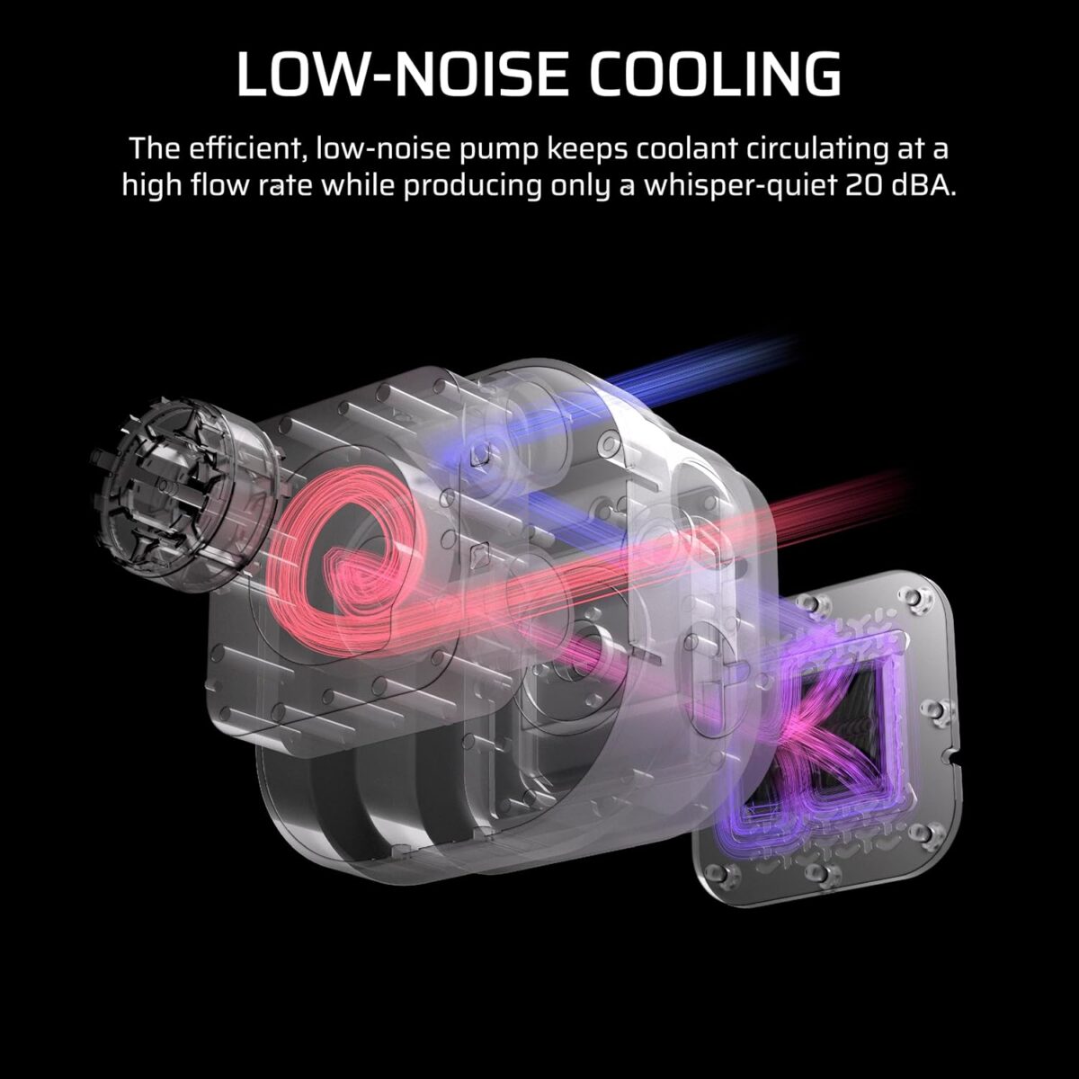 Corsair Nautilus 240 RS ARGB 240mm CPU Liquid Cooler Black - Image 5