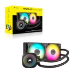 Corsair Nautilus 240 RS ARGB 240mm CPU Liquid Cooler Black - Image 2