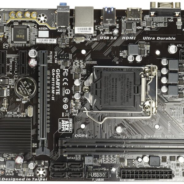 Gigabyte GA-H110M-H MicroATX Motherboard