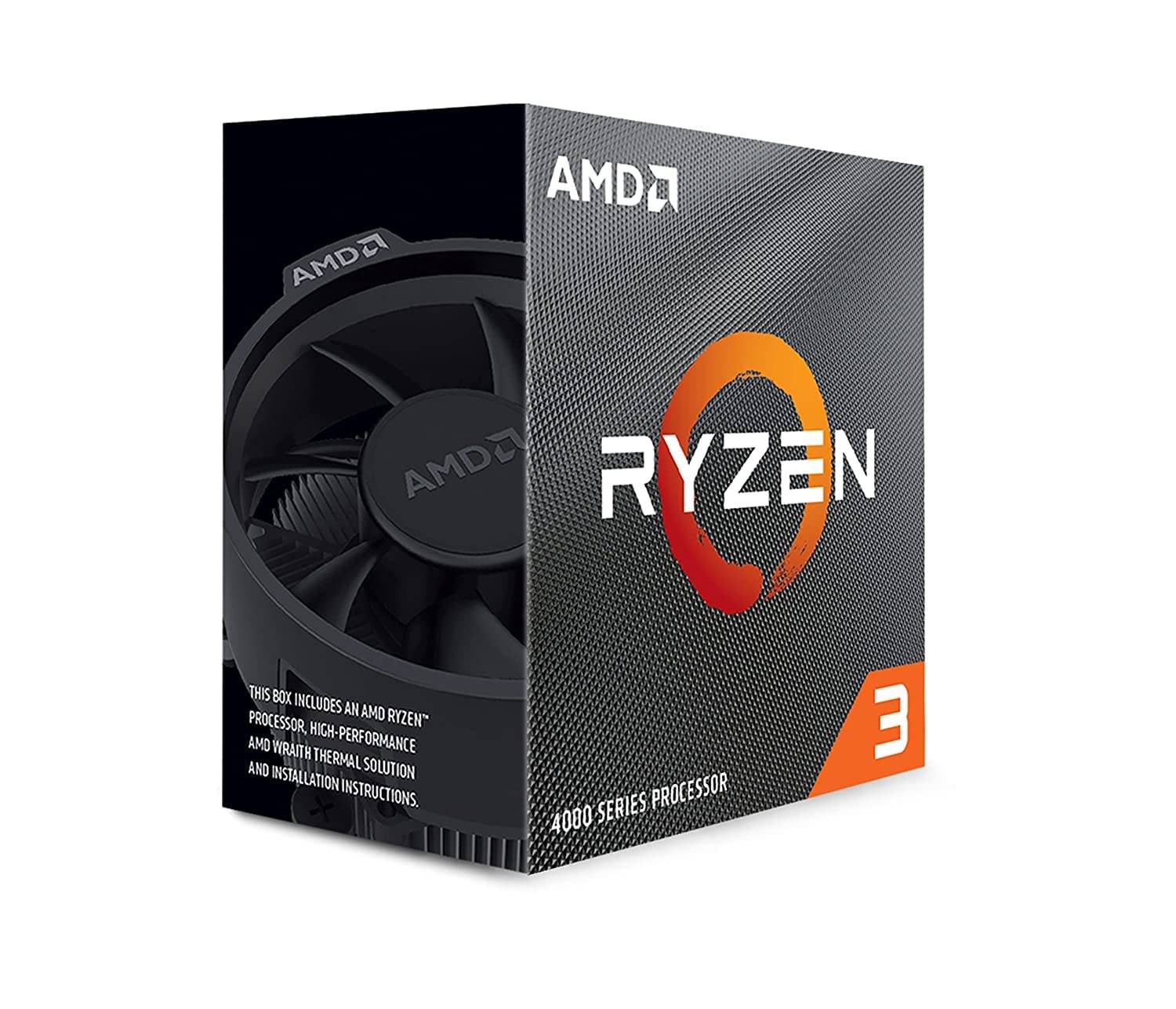 AMD Ryzen 3 PRO 4350G Processor 4-Core, 8-Thread with Radeon Graphics | Up to 4.0GHz | AM4 Socket
