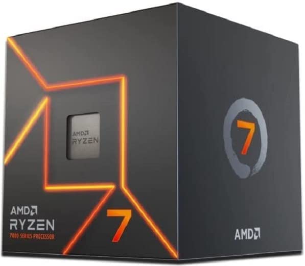 AMD Ryzen 7 7700 8-Core Zen 4 Desktop Processor | 3.8GHz Base, Up to 5.3GHz Boost | AM5 Socket