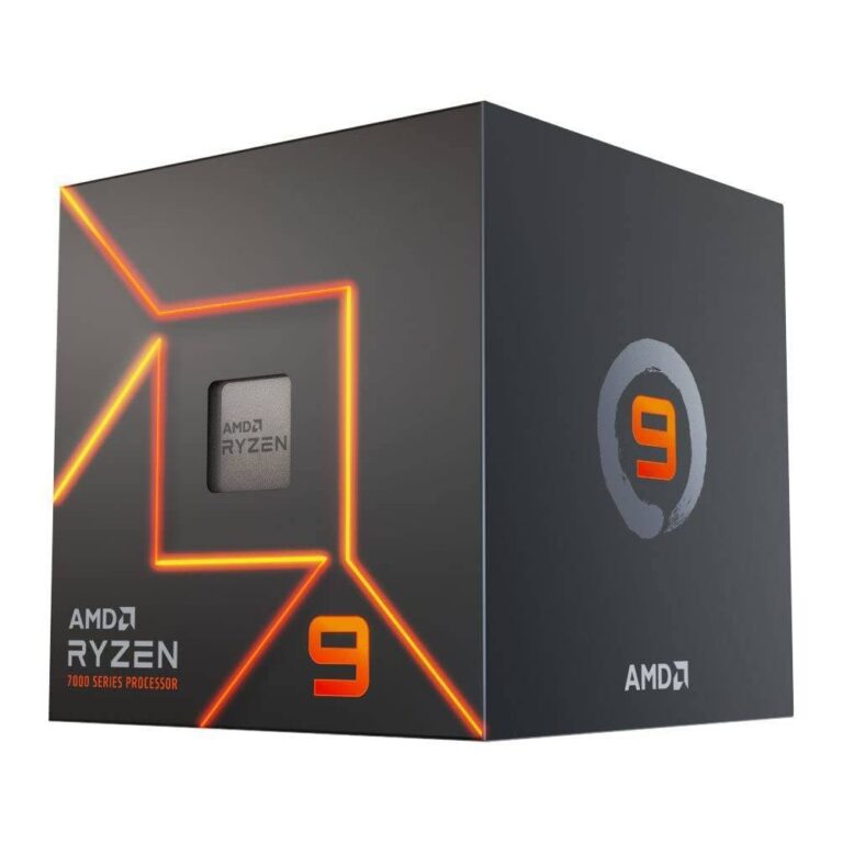 AMD Ryzen 9 7900 Processor 12-Core, 24-Thread | Up to 5.4GHz Boost | AM5 Socket
